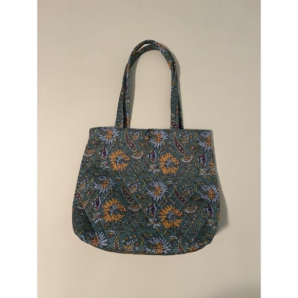 EUC Vera Bradley Original Small Tote Gemstone Paisley - Picture 1 of 15
